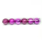 China Inexpensive Shatterproof  2.36" Xmas Ball Tube Hersteller