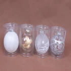 porcelana De lujo de alta calidad bola de cristal de Navidad con patrones fabricante