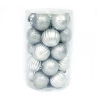 porcelana Nuevo estilo de plástico bola de navidad ornamento fabricante