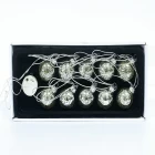 Cina New Type Hot Selling Glass Christmas Ornament Set produttore