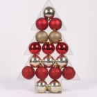 China Ornamental salable shatterproof Christmas ball set fabrikant