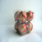 Chine Ensemble peint populaire de boule de Noël d'arbre fabricant