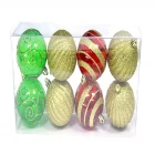 China Promotional Mixed Type Plastic Christmas Ball Set manufacturer
