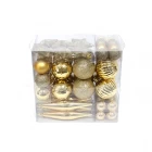 China Salable Mixed Christmas Plastic Ornaments Kit manufacturer