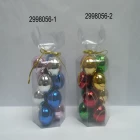 China Shatterproof Plastic Fashion Christmas Ball manufacturer