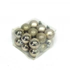 China Superior Quality Salable Christmas Plastic Ball Set manufacturer
