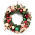 China Talking lighted outdoor personalized christmas wreaths fabrikant
