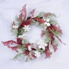 Китай Twig lighted up outdoor christmas wreaths производителя