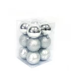 China Großhandel modische dekorative Kunststoff Christmas Ball Hersteller