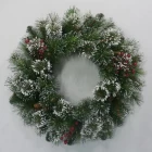 China wholesale christmas door wreath decorations manufacturer