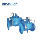 China ANSI -Wasserpumpensteuerventil PN16 duktiler Eisendruck Reduktionsverlastungskontrollventil anpassbar Hersteller