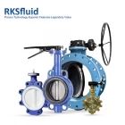 China API class 150 ductile iron wafer lug flange connection centerline butterfly valve pn16 customizabled manufacturer