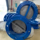 China ASME duktile Gusseisen -Wafer Dual Plattenfeder -Prüfung Ventil API609 Hersteller