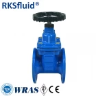China DN100 PN16 Di Non-Rising Stem Resilient Seat Carbon Steel Ductile Iron Cast Iron Soft Seal Gate Valve manufacturer