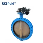 China DN700 DN1000 Ductile Cast Iron Flange Connection U Section Butterfly Valve manufacturer