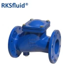 China Ductile iron Ball Type Check Valve DIN DN100 Ductile Iron Normal Temperature PN16 Flange Ends non return valve for water or gas full bore manufacturer