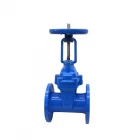 China Factory various standard available gate valve DN100 PN16 Rising stem soft seal gate valve manufacturer