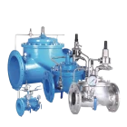 China Multifunktionales Pumpensteuerventil ANSI PN10 PN16 Dual -Stufe -Druckreduzierungventil für Wasser Hersteller