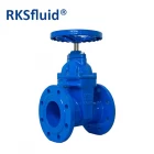 China PN10 PN16 F4 BS5163 Soft Seal Flange Resilient Seated Ductile Iron Gate Valve manufacturer