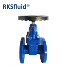 Китай RKSfluid китайская фабрика PN16 DN100 чугун не поднимается 4 дюйма мягких уплотнительных ворот клапанов цена производителя