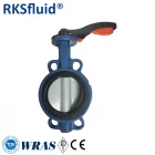 China Wafer butterfly valve liner butterfly control valve manufacturer
