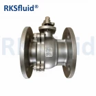 China Stainless Steel 2PC Design Full Bore Ball Valve manufacturer