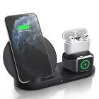 China China fashionable design 3 in 1 Fast Wireless Charger Stand for iPhone XS/XS MAX/XR/X and AirPods charging and compatible with Apple Watch Series 4/3/2/1(MH-Q440D) manufacturer