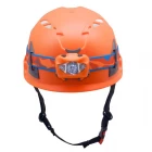 China Mode Design Scheinwerfer vorne Lampe Rock Climbing Sicherheit Helm AU-M02 Hersteller