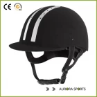 China Reithelm Hut Equestrian Sicherheit Black Velvet Air Vented Cap AU-H01 Hersteller