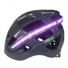 porcelana Proveedor de casco de bicicleta LED, casco de ciclismo inteligente LED con puerto de cargador USB fabricante