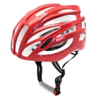 Çin Kırmızı renk iyi havalandırma aerodinamik Bisiklet kask 24 delikli üretici firma