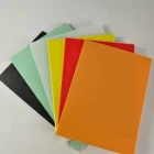 China 1mm 2mm 3mm Thin Colored High Density Polyethylene Plastic HDPE Plate manufacturer
