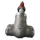 China 10 '' 900LB A217 WC6 pressão alta temperatura mão roda operar BW end gate valve fabricante