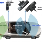 China Richmor Single-channel Dashcam, two-channel free combination, single-channel can support AI function support 4G 1080P WIFI GPS G-sensor manufacturer