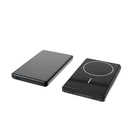 China Ultradünnes Design mit Basis aus Aluminiumlegierungsmaterial, magnetische schnelle kabellose Powerbank 5000 mAh für alle, die sich automatisch an iPhones anschließen (MH-P22) Hersteller
