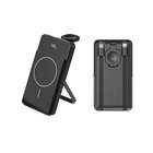China 10000 mAh magnetische faltbare kabellose Ladegerät-Powerbank mit integrierten PD-Schnellladekabeln und digitaler LED-Leistungsanzeige (MH-P75) Hersteller