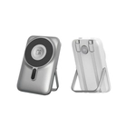China Hochkapazität 10000mAh Magnetic Foldable WLAN Ladegerät mit integriertem Kabeln und LED-Digital-Leistungsanzeige (MH-P72) Hersteller