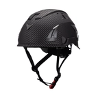 中国 Carbon fiber dippen design helmets CE EN397/CE EN12492 helmet for construction - COPY - 2ghmun メーカー