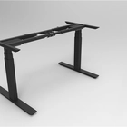 Chine Factory direct supply height adjustable desk wooden computer office desk fabricant