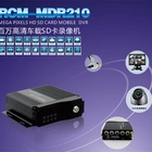 China 4CHANNEL AHD 720P dual 128GB  SD card Mobile DVR with 3G GPS WiFi G-sensor Motion detection manufacturer