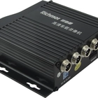 China Mobile Vehicle School Bus Police Car Taxi Truck Coach 3G 4G WCDMA EVDO CCTV mini 4 camera vehicle dvr manufacturer