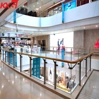 China China safety balustrade glass supplier, custom 8mm 10mm 12mm 15mm flat curved balcony railing glass, stair handrail glass manufacturer manufacturer