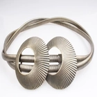 الصين 2014 fashion lady brass shell waist belt BT60006 الصانع
