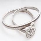 الصين 2014 new fashion woman silver stretch rhinestone fancy belt BT60002 الصانع