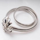 중국 2014 women bride silver rhinestone metal waist belt BT60016 제조업체