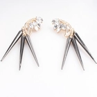 الصين Animal shape drop factory china crystal earring E30092 الصانع