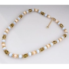 الصين Beads For Jewelry Making Fashion Necklace Match with Clothes for Girls Mutli Color Bead Necklace الصانع
