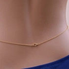 الصين Belly chain wearable jewelry gold body chain BDJ5300 الصانع