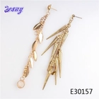 الصين Chain cartilage earrings punk gothic for men gold plate earring E30157 الصانع