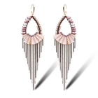 China Crystal earrings long temperament tassel banquet accessories Korean fashion earrings manufacturer